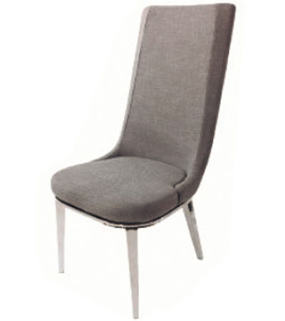 Silla Dubai PU Gris